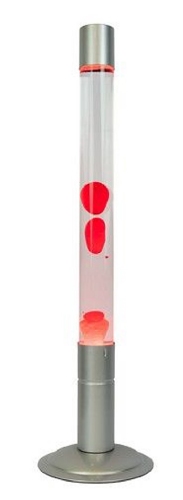 Lavalamp XXL met een hoogte van 75 cm - Rood