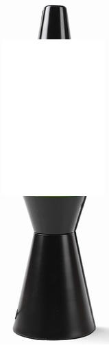 Voet en kap voor Lavalamp Bullet Zwart