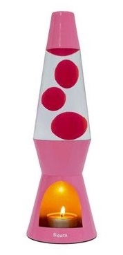 Theelicht lavalamp Roze