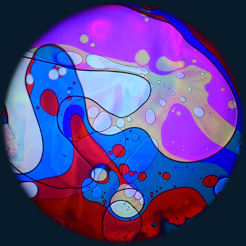 Aura Lava projector Candy Burst