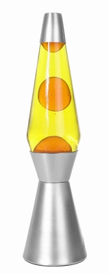 Lavalamp Bullet Geel/Oranje