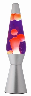 Lavalamp Bullet Violet/Geel