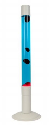 Lavalamp XXL met een hoogte van 75 cm - Blauw/Rood