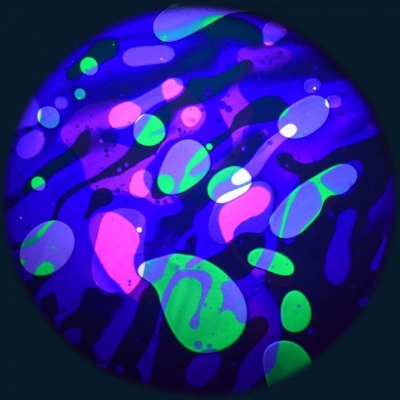 Oliewiel Galactic Rapture voor Aura Led Projector