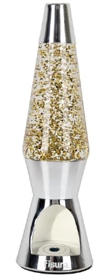 Theelicht glitterlamp Zilver - Goud