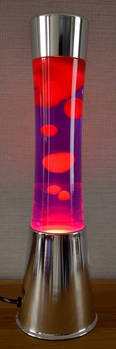 Fisura lavalamp Rood/Violet