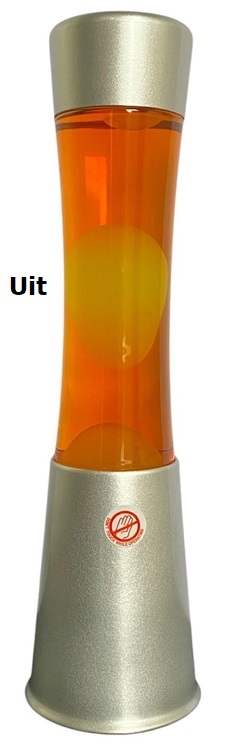 Lavalamp Geel/Oranje voor €27,95