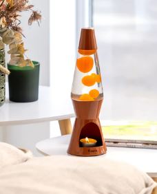 Theelicht lavalamp Bruin