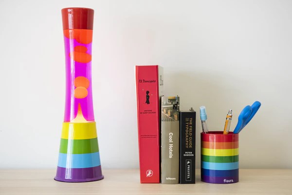 Lavalamp Regenboog